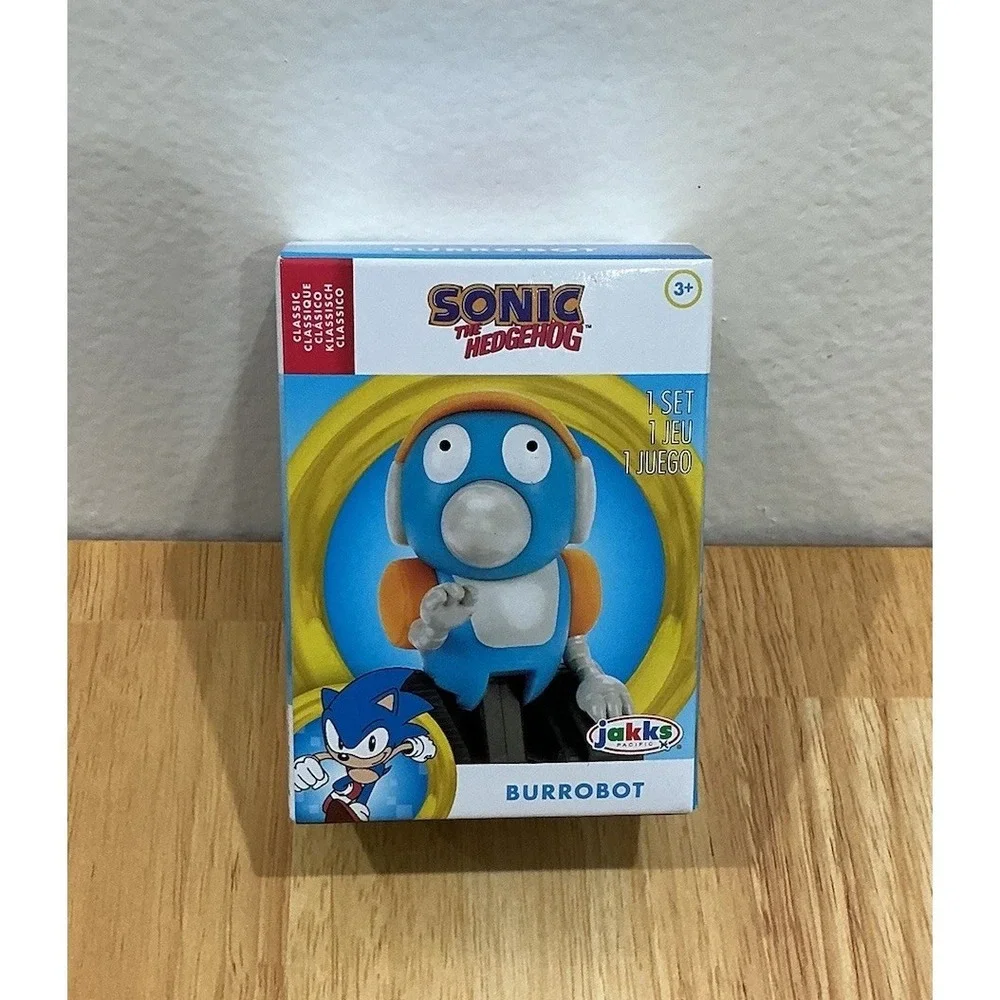 Jakks Sonic The Hedgehog Action Mini Figure Burrobot 2.5 Inch NEW Free Shipping